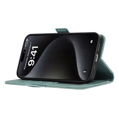 ABEEL For iPhone 16 Pro Max Case Magnetic Protect RFID Blocking Leather Phone Cover