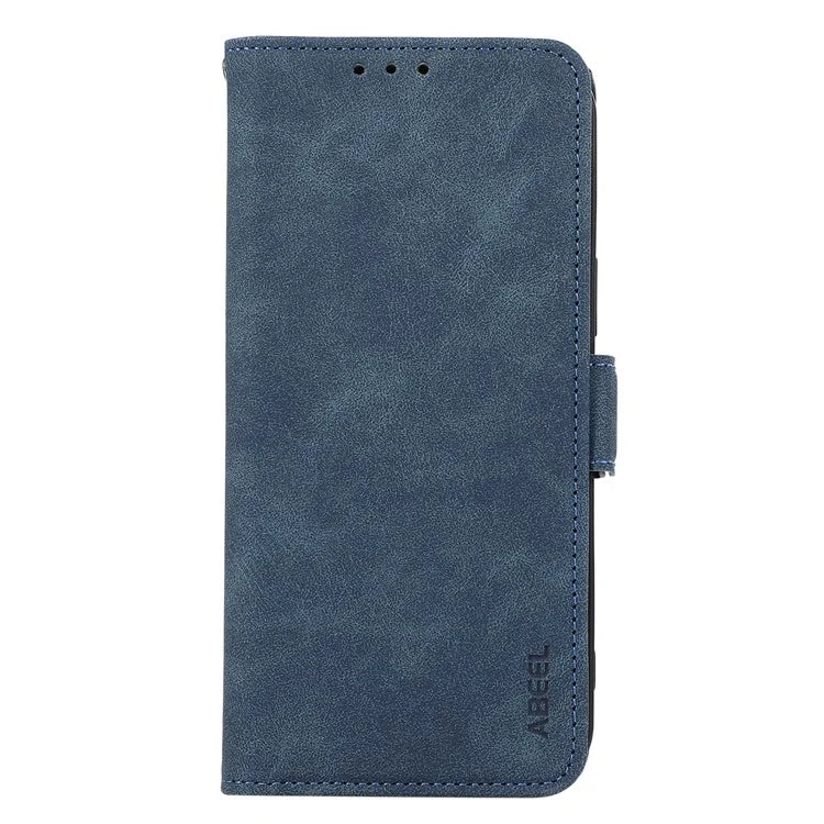 ABEEL For iPhone 16 Plus Case Side Magnetic Closure Card Slots RFID Blocking Phone Cover