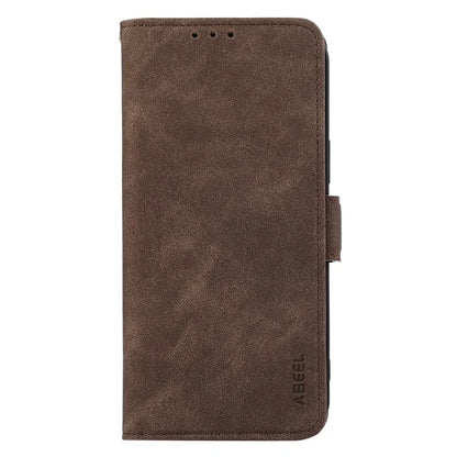 ABEEL For iPhone 16 Plus Case Side Magnetic Closure Card Slots RFID Blocking Phone Cover