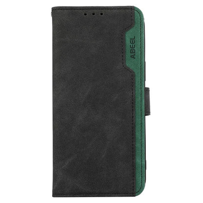ABEEL For iPhone 16 Pro Max Leather Case RFID Blocking Anti-Scratch Wallet Phone Cover