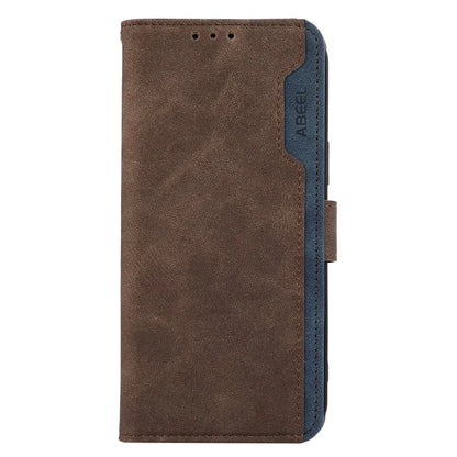 ABEEL For iPhone 16 Pro Max Leather Case RFID Blocking Anti-Scratch Wallet Phone Cover