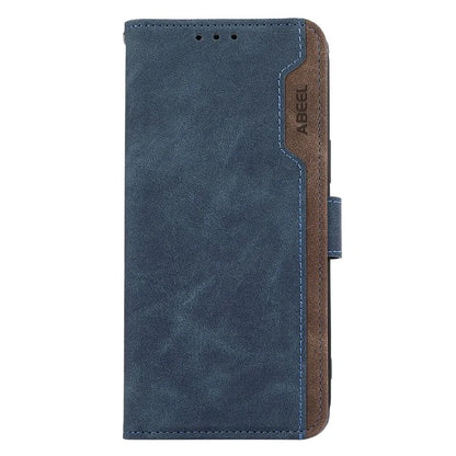 ABEEL For iPhone 16 Pro Case RFID Blocking Leather Wallet Flip Phone Cover