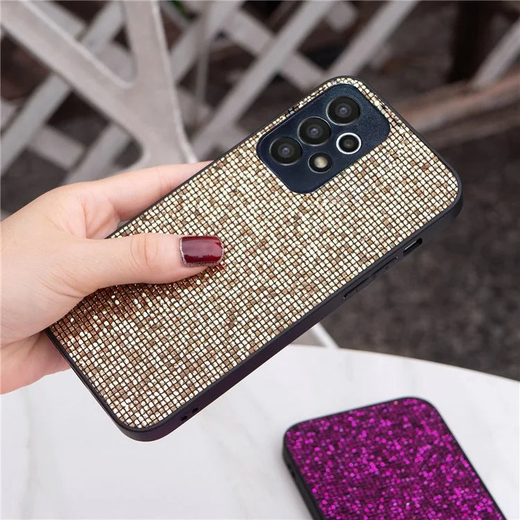 For Samsung Galaxy A23 5G (Global Version) / A23 4G TPU Case Sequins Mobile Phone Cover