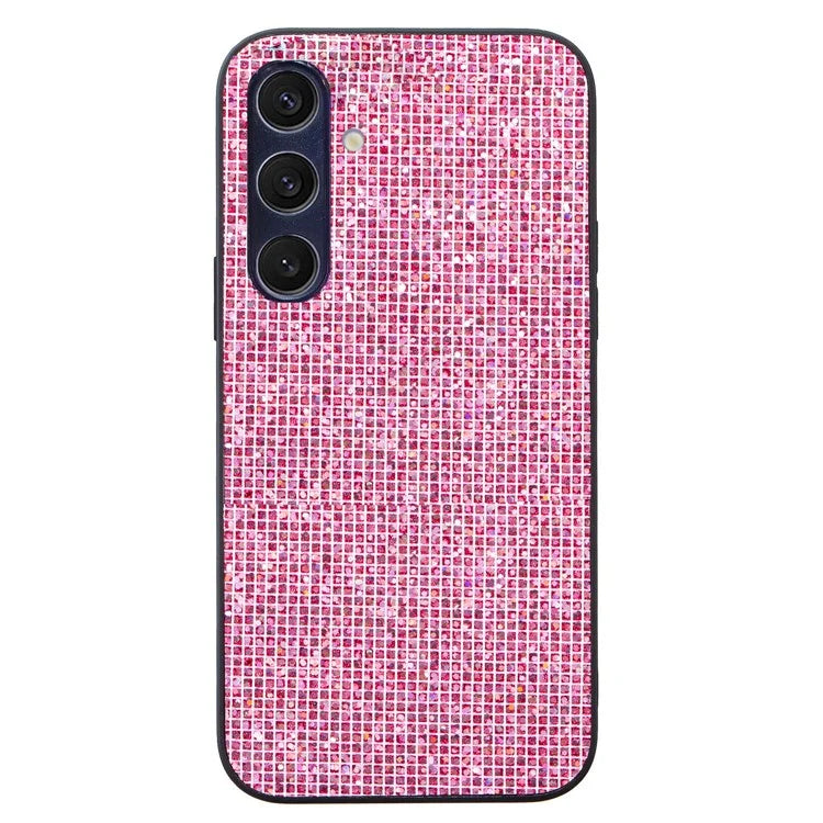 For Samsung Galaxy S24 Shockproof Case Sparkle Sequins TPU Phone Back Cover