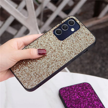 For Samsung Galaxy A05s 4G Case Sequins Decorated Slim TPU Phone Cover