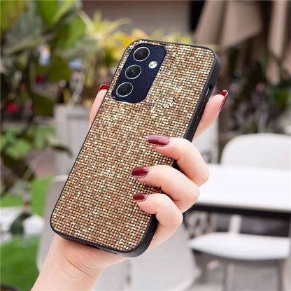 For Samsung Galaxy A05s 4G Case Sequins Decorated Slim TPU Phone Cover