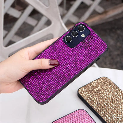 For Samsung Galaxy A05s 4G Case Sequins Decorated Slim TPU Phone Cover