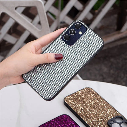 For Samsung Galaxy A05s 4G Case Sequins Decorated Slim TPU Phone Cover