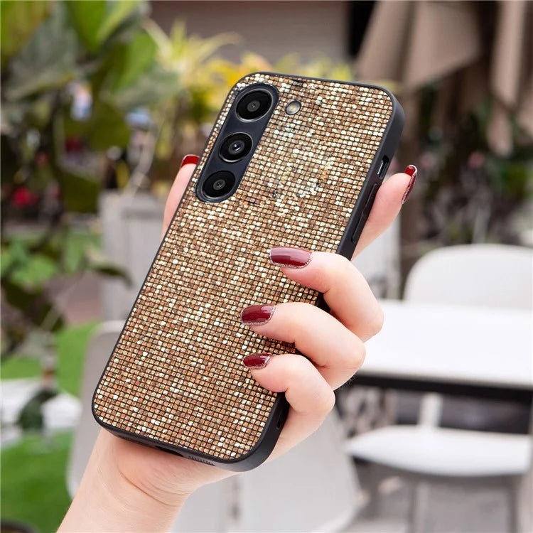 For Samsung Galaxy S23 Case Shiny Sparkle Sequin Soft TPU Phone Cover