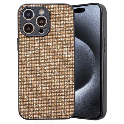 For iPhone 14 Pro Case Sparkle Sequins Shockproof TPU Phone Back Cover