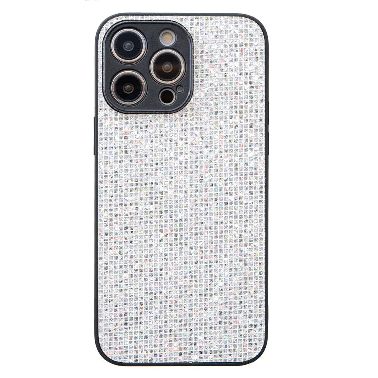 For iPhone 14 Pro Case Sparkle Sequins Shockproof TPU Phone Back Cover