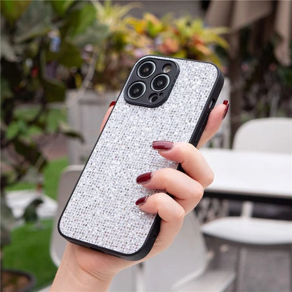 For iPhone 14 Pro Max Case Slim TPU Phone Cover Decorated with Sequins