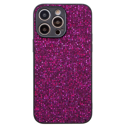 For iPhone 14 Pro Max Case Slim TPU Phone Cover Decorated with Sequins