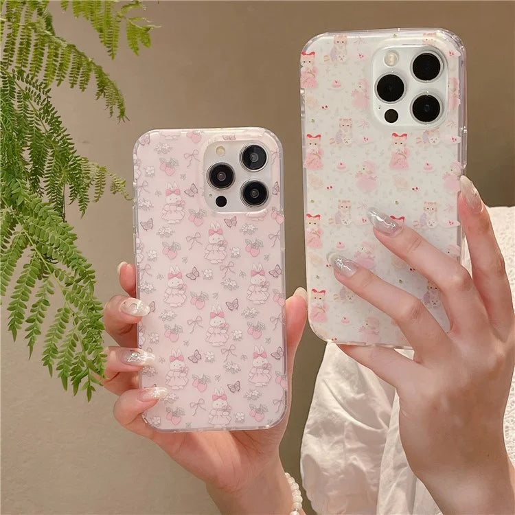 For iPhone 15 Pro Cell Phone Accessories Wholesale TPU Case Double Layer IMD Phone Cover