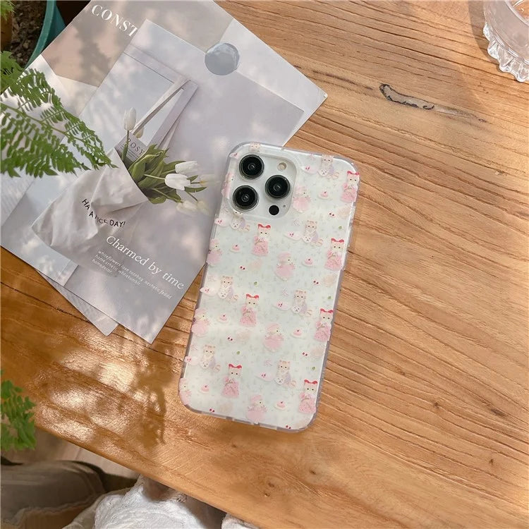 For iPhone 15 Pro Cell Phone Accessories Wholesale TPU Case Double Layer IMD Phone Cover