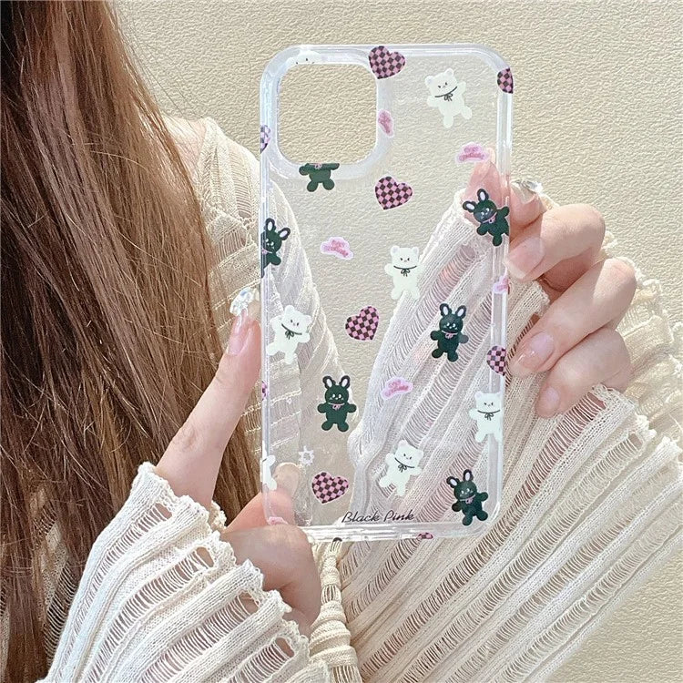 For iPhone 14 Phone Case IMD Pattern Phone Shell Wholesale TPU Phone Cover