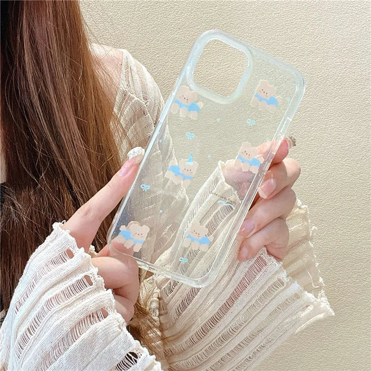 For iPhone 14 Phone Case IMD Pattern Phone Shell Wholesale TPU Phone Cover