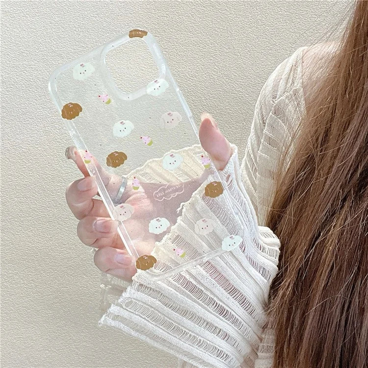 For iPhone 14 Phone Case IMD Pattern Phone Shell Wholesale TPU Phone Cover