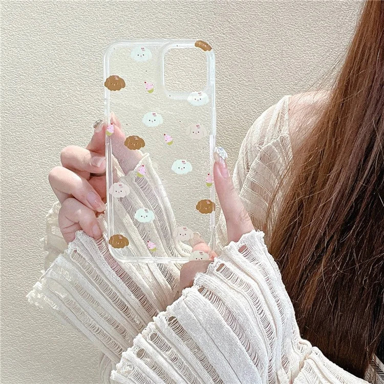 For iPhone 14 Phone Case IMD Pattern Phone Shell Wholesale TPU Phone Cover