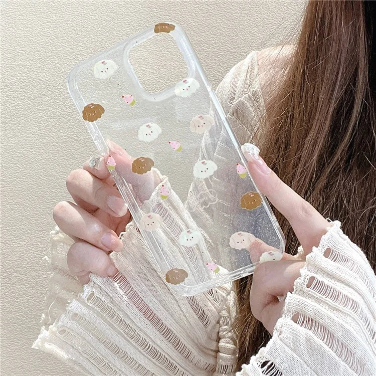 For iPhone 14 Phone Case IMD Pattern Phone Shell Wholesale TPU Phone Cover