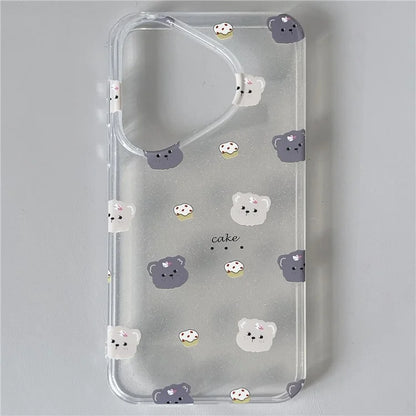 For Huawei Pura 70 Case IMD Animal Pattern Glitter TPU Phone Cover