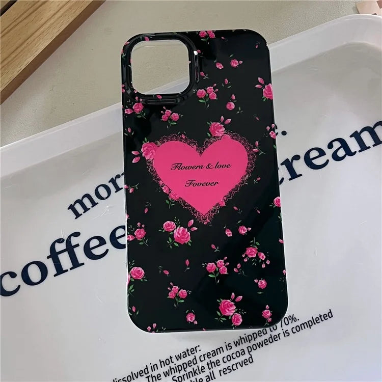 For iPhone 14 Shockproof Case IMD Pattern Soft TPU Phone Cover