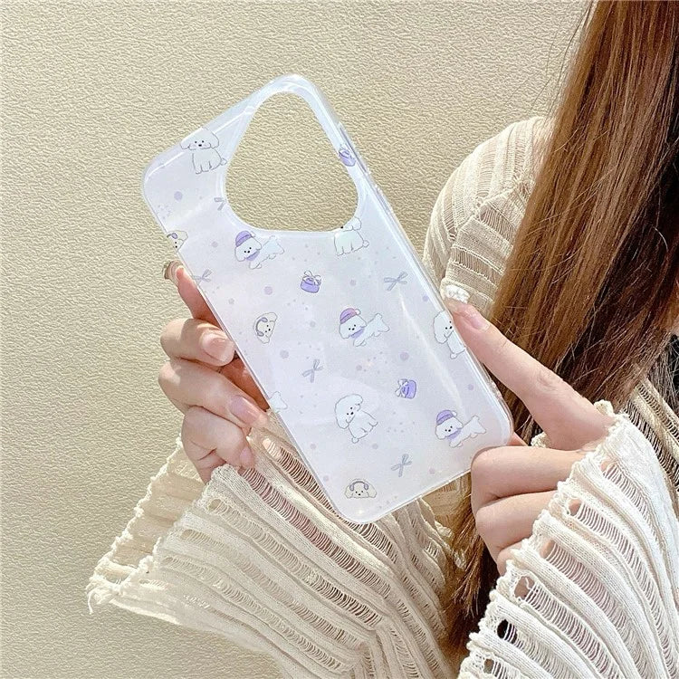 For Huawei Pura 70 Case Pattern IMD Soft TPU Shockproof Phone Cover