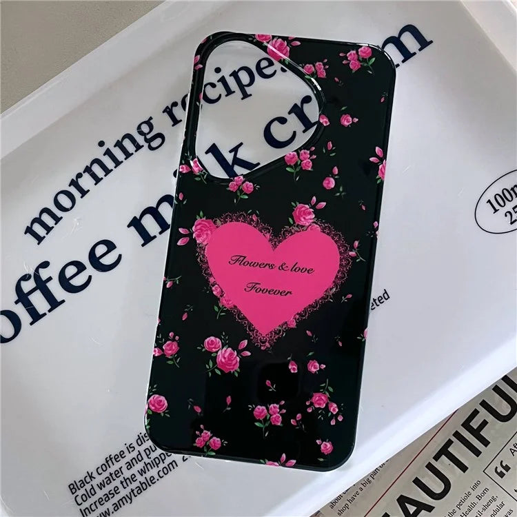 For Huawei Pura 70 Case Pattern IMD Soft TPU Shockproof Phone Cover