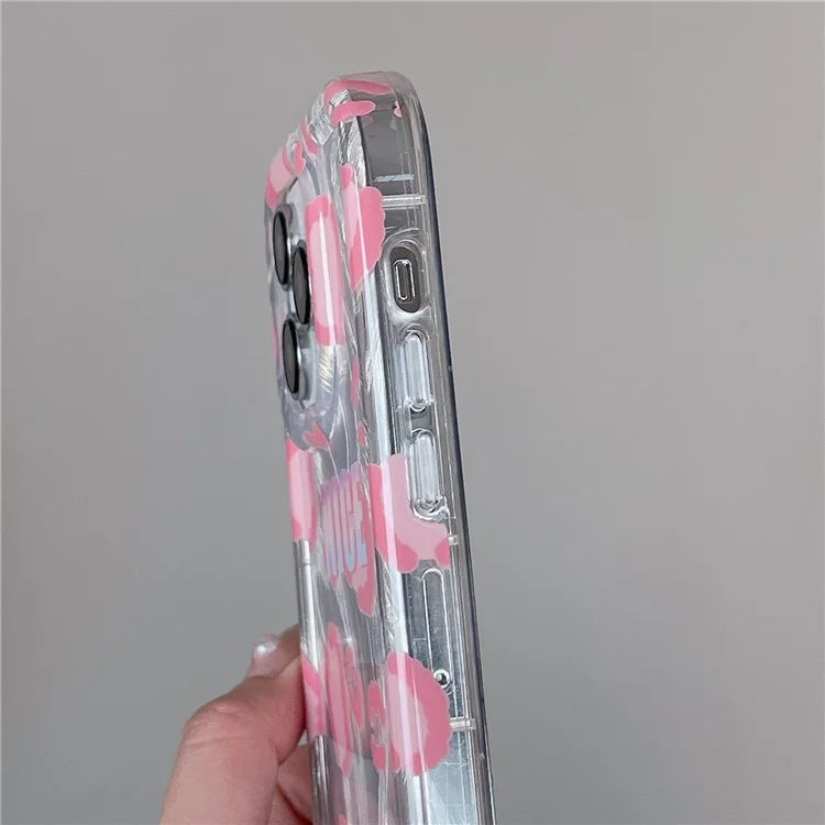 For iPhone 13 Pro TPU Case IMD Pattern Printing Protective Phone Cover