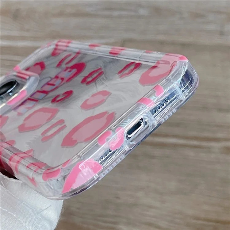 For iPhone 15 Pro Case IMD Pattern Printing Protective TPU Phone Cover