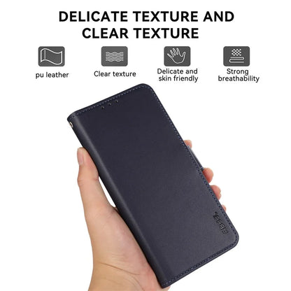 ABEEL For iPhone 16 Stand Case RFID Blocking Leather Wallet Phone Cover