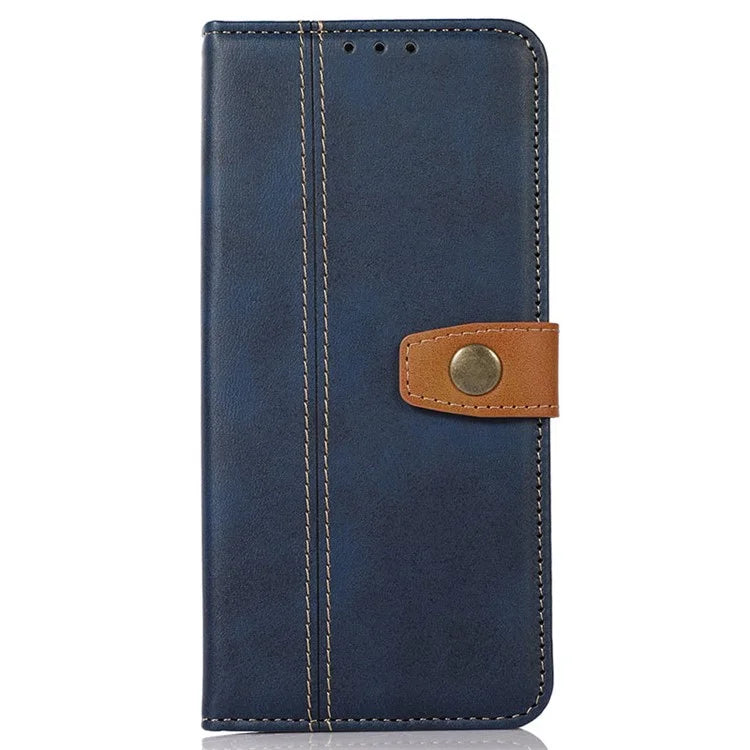 For iPhone 16 Pro Max Case Leather Wallet Stand Calf Texture Phone Protective Cover