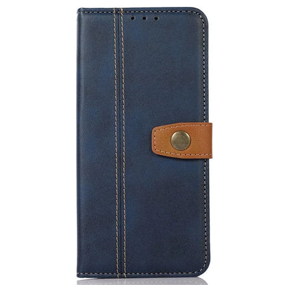 For iPhone 16 Pro Max Case Leather Wallet Stand Calf Texture Phone Protective Cover