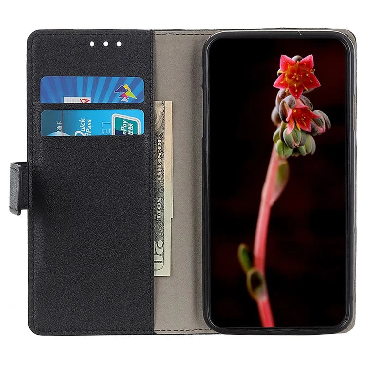 For iPhone 16 Pro Wallet Case Protective Stand Leather Phone Cover