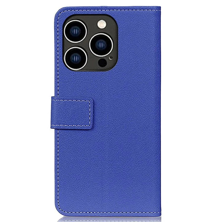 For iPhone 16 Pro Wallet Case Protective Stand Leather Phone Cover