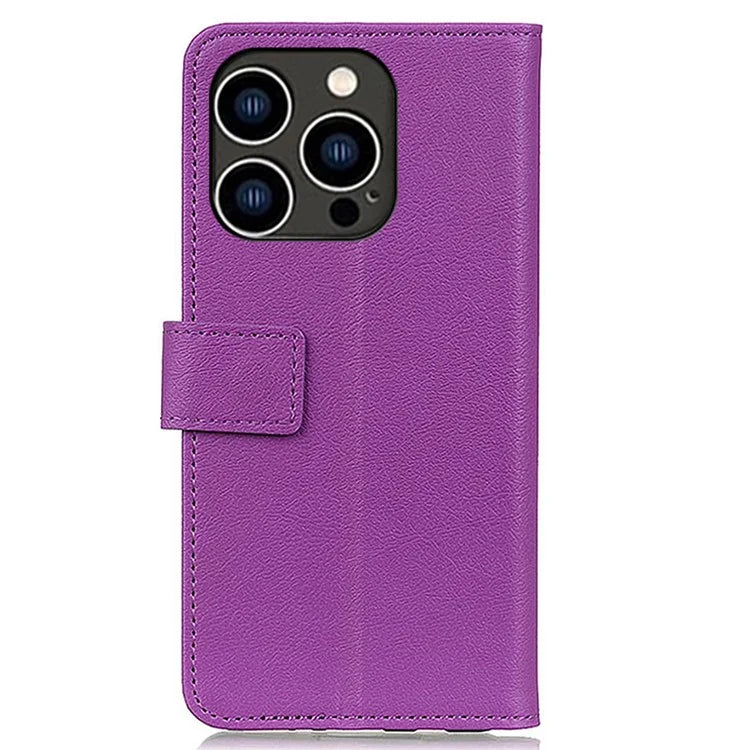For iPhone 16 Pro Wallet Case Protective Stand Leather Phone Cover