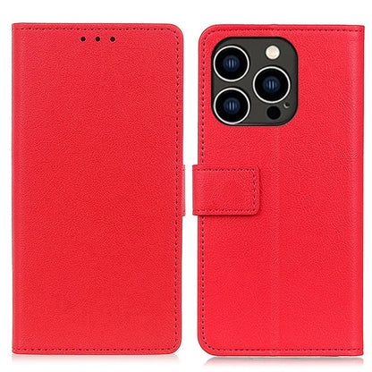For iPhone 16 Pro Wallet Case Protective Stand Leather Phone Cover