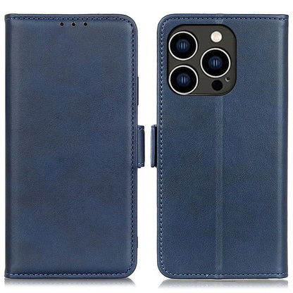 For iPhone 16 Pro Max Case Side Magnetic Clasp PU Leather Wallet Phone Cover