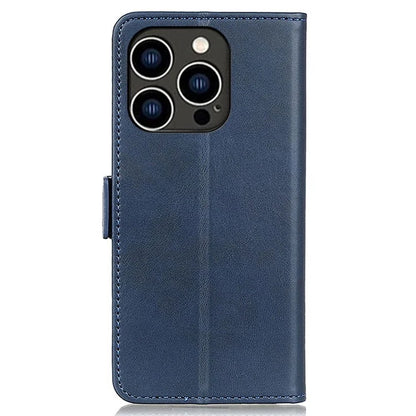 For iPhone 16 Pro Max Case Side Magnetic Clasp PU Leather Wallet Phone Cover