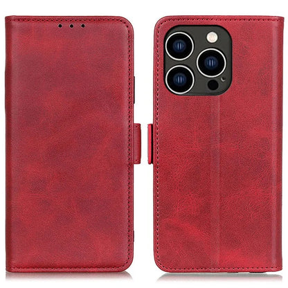 For iPhone 16 Pro Max Case Side Magnetic Clasp PU Leather Wallet Phone Cover