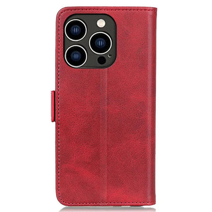 For iPhone 16 Pro Max Case Side Magnetic Clasp PU Leather Wallet Phone Cover