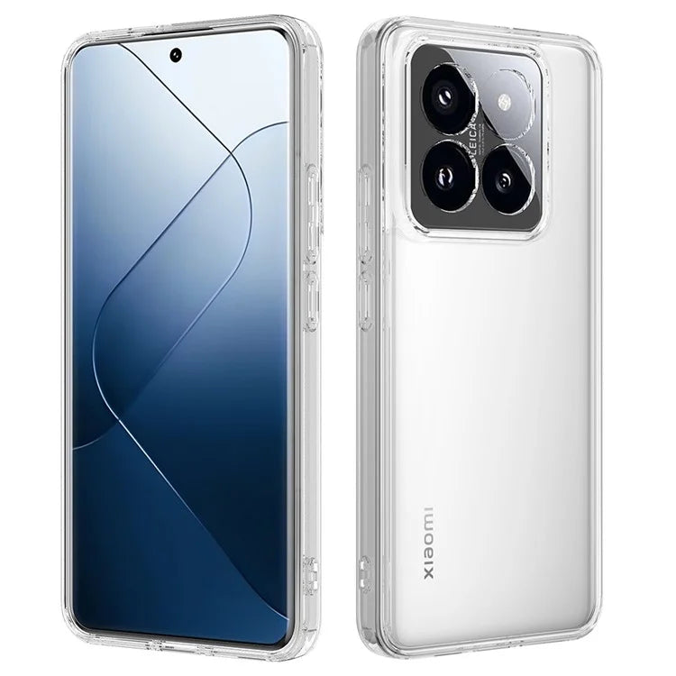 For Xiaomi 14 Pro Case TPU+Acrylic Scratch-proof Clear Mobile Phone Cover