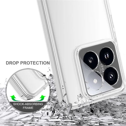For Xiaomi 14 Pro Case TPU+Acrylic Scratch-proof Clear Mobile Phone Cover