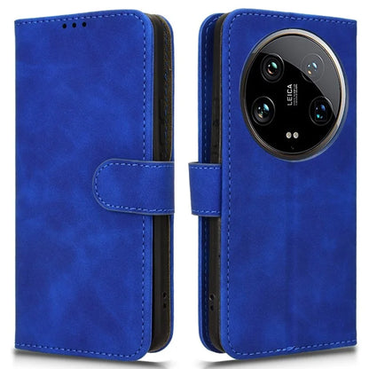 For Xiaomi 14 Ultra Case Magnetic PU Leather Phone Protective Shell Card Slots Wallet Phone Cover