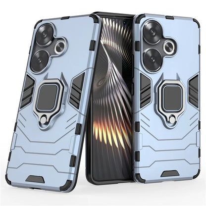 For Xiaomi Redmi Turbo 3 5G / Poco F6 5G Case Ring Holder Kickstand PC+TPU Phone Cover