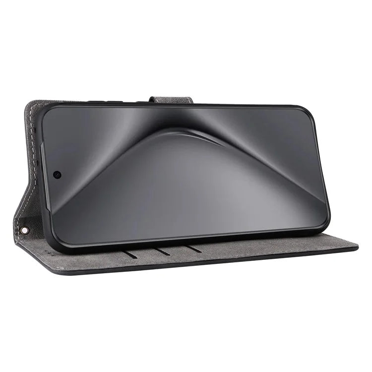 For Huawei Pura 70 Ultra Case with Hand Strap RFID Blocking Wallet Leather Cover