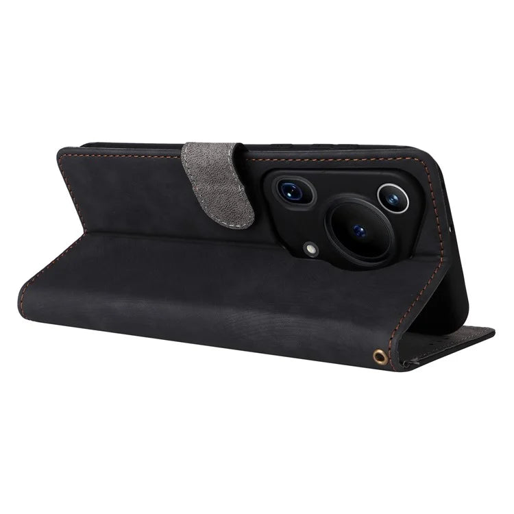 For Huawei Pura 70 Ultra Case with Hand Strap RFID Blocking Wallet Leather Cover