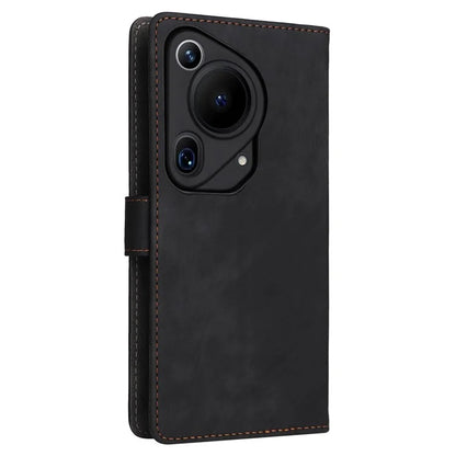 For Huawei Pura 70 Ultra Case with Hand Strap RFID Blocking Wallet Leather Cover
