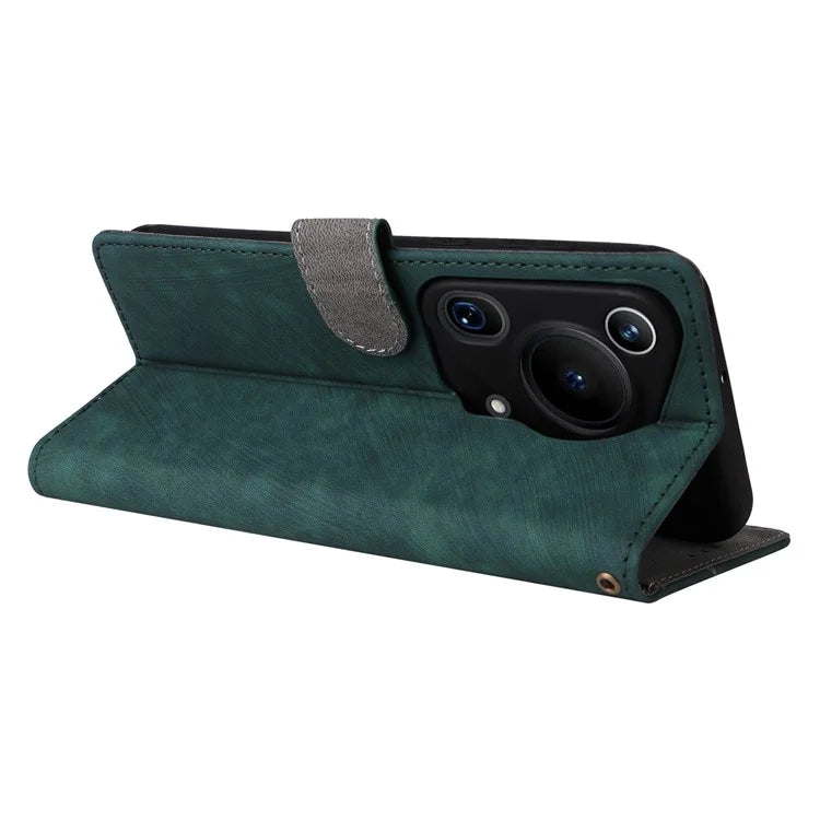 For Huawei Pura 70 Ultra Case with Hand Strap RFID Blocking Wallet Leather Cover