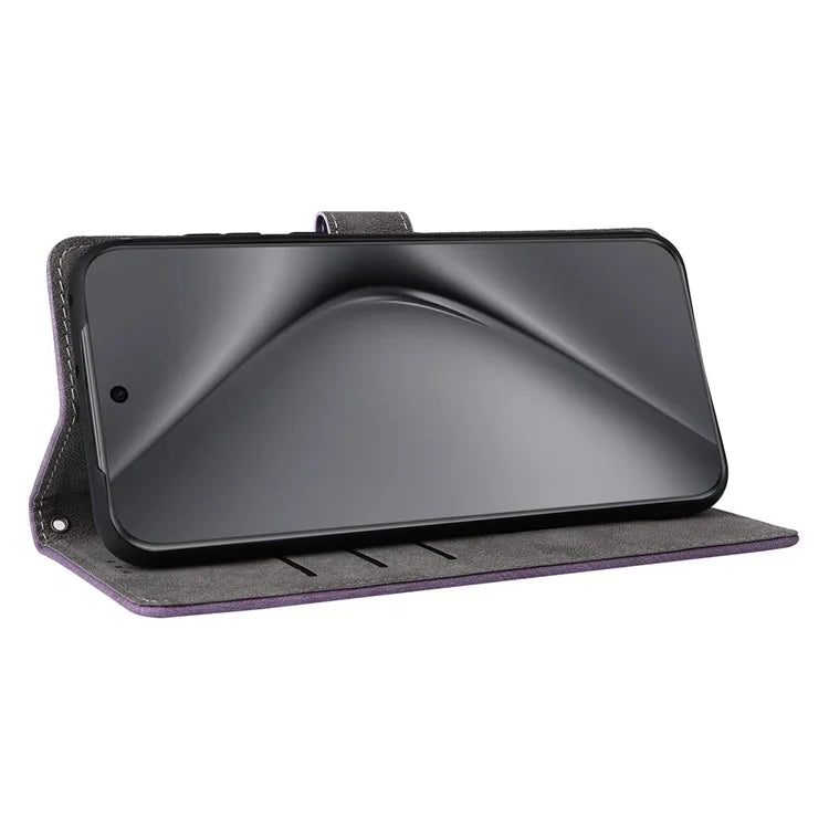 For Huawei Pura 70 Ultra Case with Hand Strap RFID Blocking Wallet Leather Cover